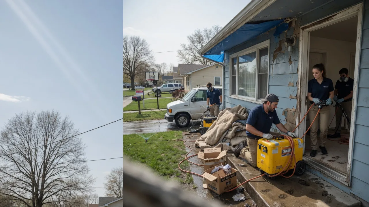 Basement Flood Cleanup in White Plains, KY near me